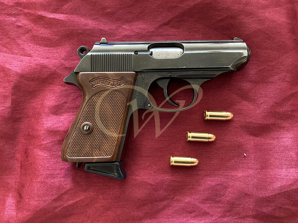Walther PPK (James Bond), Kal.: 7,65 Browning, Schiessanlage Winkeler