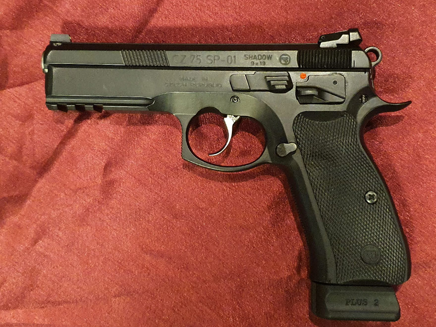 CZ 75 Shadow SP-01, Kal.: 9mm Luger, Schiessanlage Winkeler