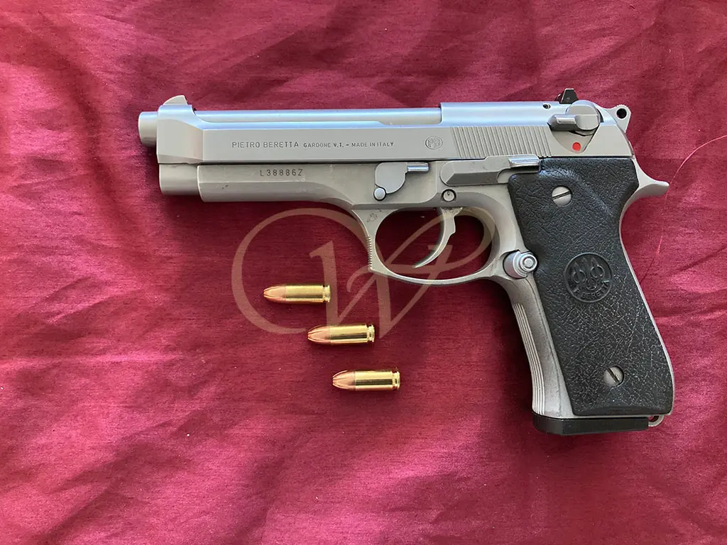 Beretta 92 FS Inox, Kal.: 9mm Luger,  Schiessanlage Winkeler