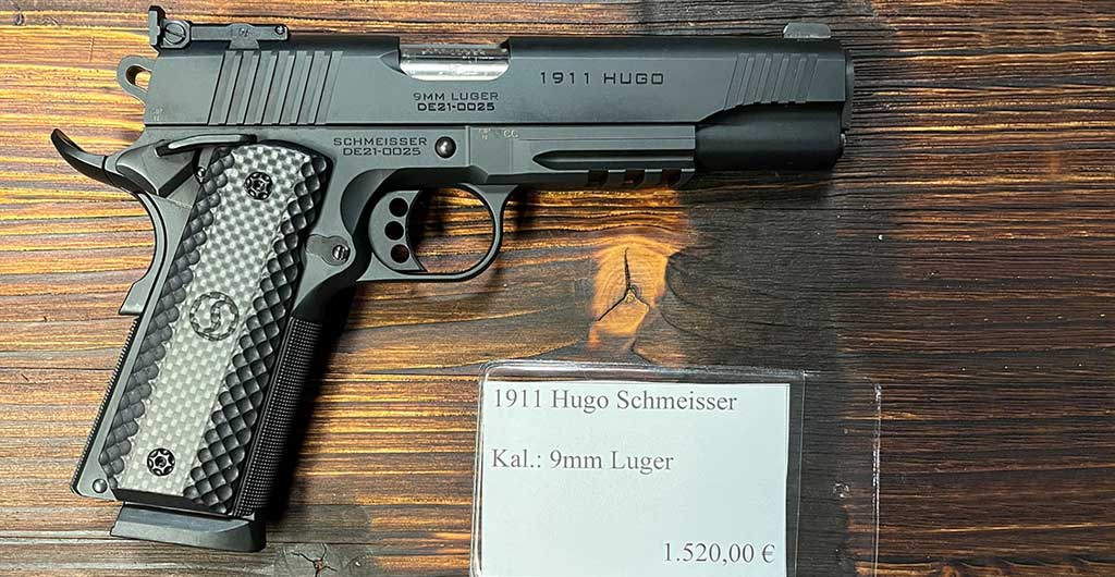 1911 Hugo Schmeisser Kal.: 9mm Luger