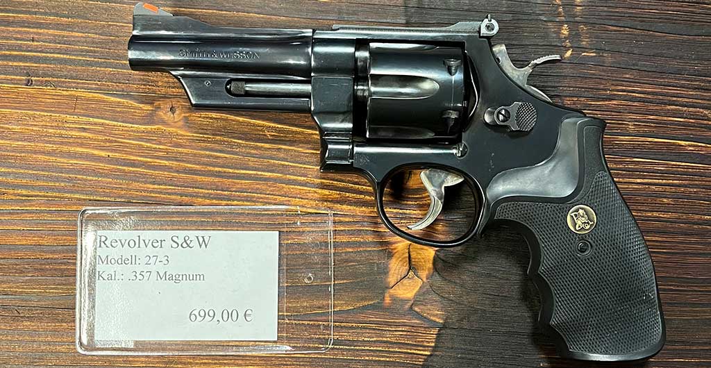 Revolver S & W Modell: 27-3 Kal.: .357 Magnum
