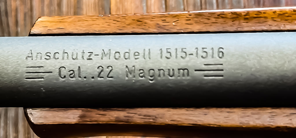 anschütz modell 1515 1516 cal. .22 magnum anschütz modell 1515 1516 cal. .22 magnum